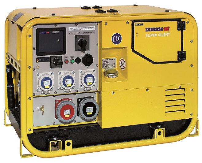TN-System für die Hauseinspeisung mit Notstromgeneratoren