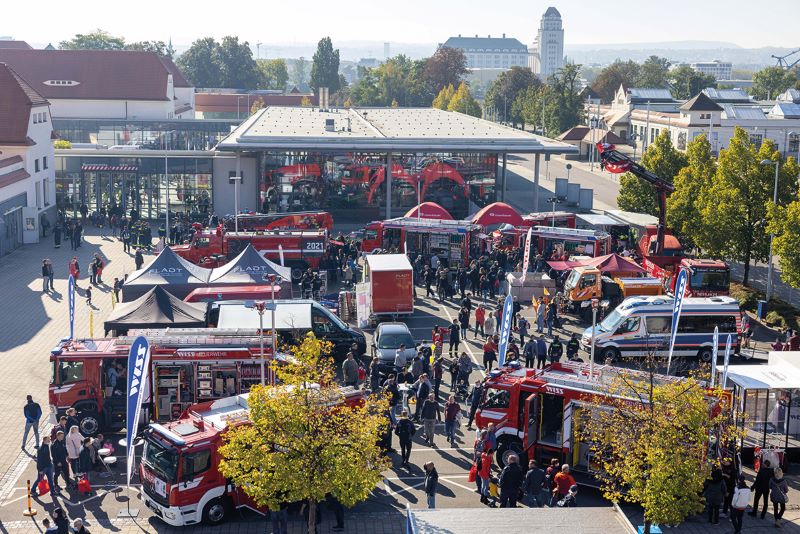 Die »Florian 2022« präsentiert sich erfolgreich als Fachmesse für Feuerwehr, Zivil- und Katastrophenschutz (Bild: Ortec).