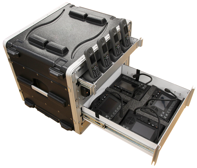 Das »Reichert Command Center« (RCC)ist eine mobile Einsatzzentrale ausgeführt als robuste Kofferlösung (Bild: Reichert).